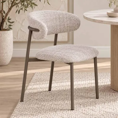 Obrázek produktu pro Jídelní židle Milton & Oldbrook, model Hamina, barva šedohnědá