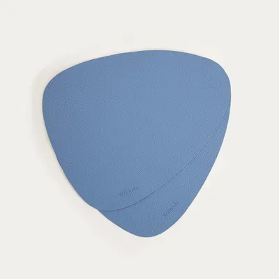 Obrázok produktu pre HOMLA FEMELO Podložky pod poháre, tmavomodré, sada 2 ks, 38 cm