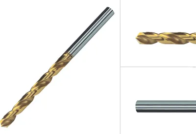 Immagine prodotto di Punta per legno duro HSS-G TiN 5 mm - Per 10 pezzi