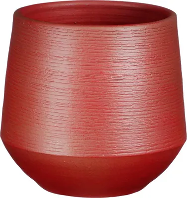 Produktbild von Mica Blumentopf dunkelrot Terracotta Ø 19 x 18 cm