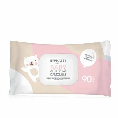 Produktbild von BABY-REINIGUNGSTÜCHER Aloe Vera und Kamillenextrakt 90 Stck