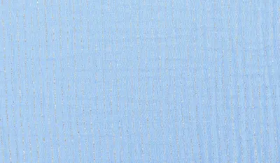 Produktbild von Musselin-Double Gauze EMMA Folienstreifen Gold Hellblau