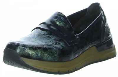 Produktbild von Rieker Slipper grün kombi. in Gr. 37