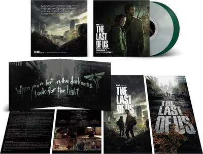 Immagine prodotto di Santaolalla & Fleming - The Last of Us: Season 1 (Green & Clear Coloured) (2 LP)
