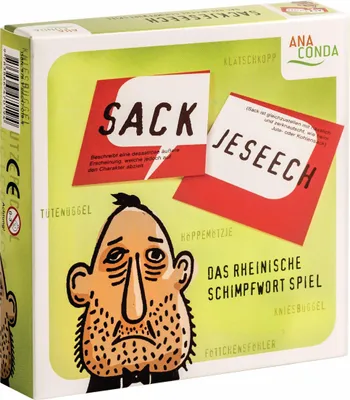 Produktbild von Sackjeseech - Das Rheinische Schimpfwortspiel