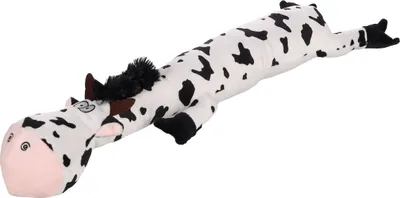 Produktbild von Flamingo Hundespielzeug Bellu Kuh weiß/schwarz