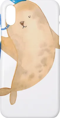 Produktbild von Mr. & Mrs. Panda Iphone 10 Handyhülle Sternzeichen Wassermann - Weiß - Geschenk, Hülle, Handy, Geburtstag Februar, Meer, X, Meermann, Nix, Cover