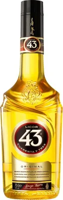 Produktbild von Licor 43 Cuarenta y Tres Likör 0,7l (31% Vol) -[Enthält Sulfite] Likör Liquor 43er
