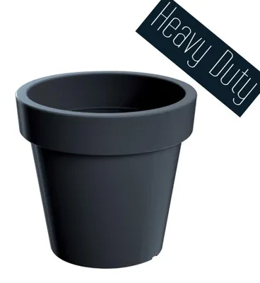 Obrázek produktu pro Prosperplast s.r.o. Květináč LEXO ROUND antracitová 60 cm