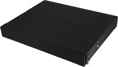 Obrázek produktu pro 18 mřížekPolyuretankožených brýlí Skleněný displej Skladovací skříně Skládací kryt Sluneční brýle Box Organizátor Držák