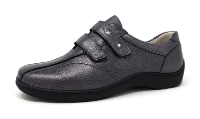 Produktbild von Waldläufer Henni Slipper Grau, Schuhgröße:EUR 38.5 | UK 5.5
