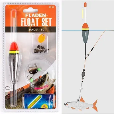 Produktbild von Fladen Pike/Zander Float Set 8g