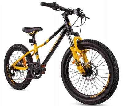Image de Vélo tout terrain pour enfant 20 pouces en acier avec freins V-brakes pour garçon