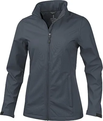 Produktbild von Elevate 38320 | Maxson Damen Softshell Jacket - Farbe: Storm Grey - Größe: XS