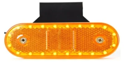Obrázek produktu pro Závěsné poziční světlo FR0293S 20 LED 12-24 V 115 mm, žlutá barva