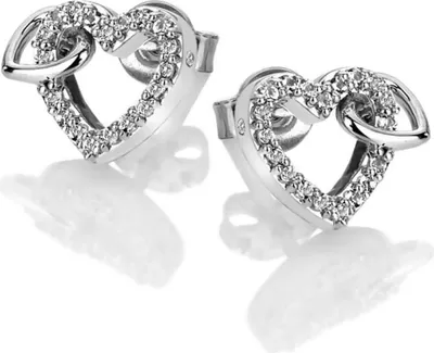 Produktbild von Gorgeous earrings with genuine diamond Flora DE605