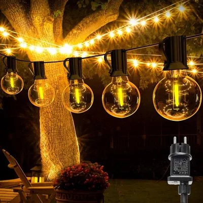 Produktbild von Wasserdichte LED-Lichterkette 10m Außenbeleuchtung dimmbar