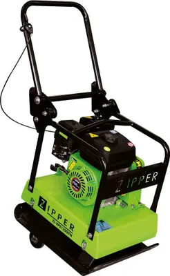 Produktbild von ZIPPER Rüttelplatte Bodenverdichter Rüttler ZI-RPE120GYN inkl.Gummim. u.Fahrwerk