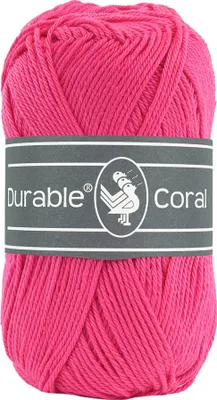Produktbild von 50g Strick- u. Häkelgarn Durable Coral Baumwolle Sommergarn 90 Farben