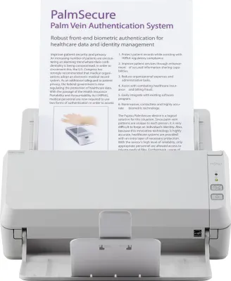 Produktbild von Fujitsu SP-1120N - 210 x 297 mm - 600 x 600 DPI - 24 Bit - 8 Bit - 1 Bit - 20 Seiten pro Minute