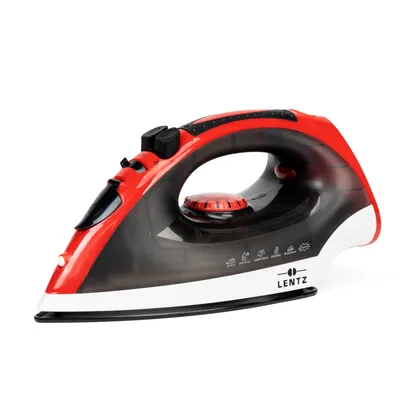 Produktbild von Ribelli Dampfbügeleisen,2000-3000W, 250ml Wassertank, Bügeleisen mit SuperCeramic Bügelsohle, Vertikaldampf, Trockenfunktion, 2 Stufen Dampfregelung