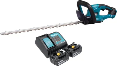 Produktbild von Makita DUH 607 SF2 Akku Heckenschere 18 V 60 cm + 2x Akku 3,0 Ah + Ladegerät