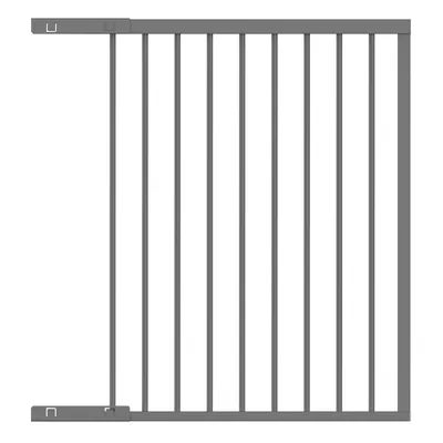 Produktbild von GEUTHER Verlängerung Easylock Plus & Easylock Wood Plus | Anthrazit | +64 cm | Metall | Stecksystem | Für Tür- & Treppenschutzgitter