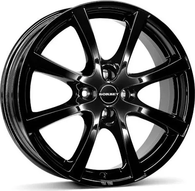 Produktbild von Borbet CWD black glossy 6x15 ET68 5.00x118 Hub Bore 71.10 mm - Alu felgen
