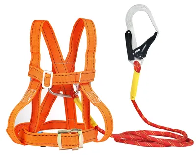 Image de Harnais d'escalade pour enfants - Ceinture de sécurité pour l'escalade et la grimpe aux arbres