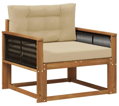 Produktbild von vidaXL Outdoor Mittelsofa Natur