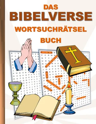 Produktbild von Das Bibelverse Wortsuchrätsel Buch