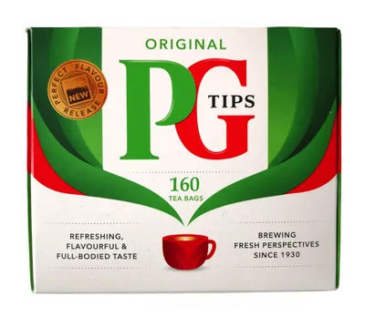 Produktbild von PG Tips Original Schwarzer Tee (160 Teebeutel) 464g | PG Tips Black Tea