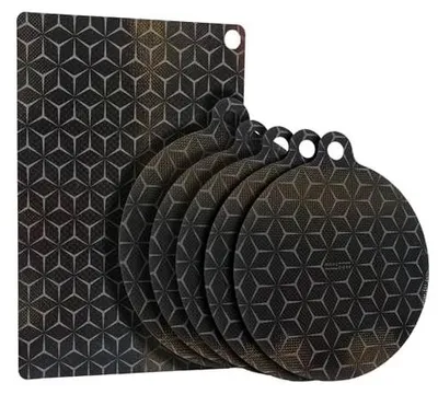 Produktbild von Induktionsschutzmatten - Set von 6, Hitzebeständig bis 280 ºC