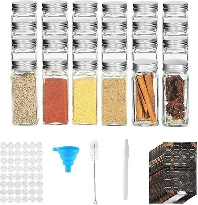 Produktbild von Famanu Kräutertöpfe Set 24 Stück - Komplettset mit Zubehör