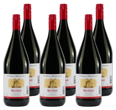 Produktbild von Terra Molino Merlot -trocken- (6 x 1,5L)
