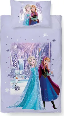 Produktbild von Kinderbettwäsche Ice Kingdom Frosty Landscape