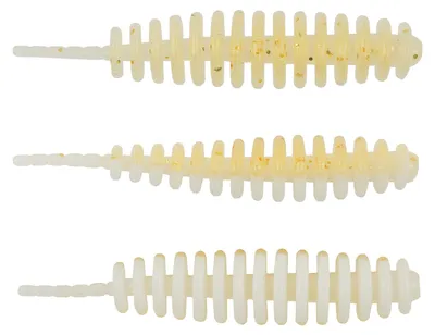 Produktbild von Spro Trout Master Master Worm 4,5cm Gold Glitter Gummiköder