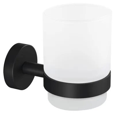 Immagine prodotto di tesa 40566-00000-00 tesa Zahnputzbecherhalter MOON schwarz, weiß