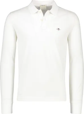 Zdjęcie produktu dla Gant polo regular fit biała bawełna