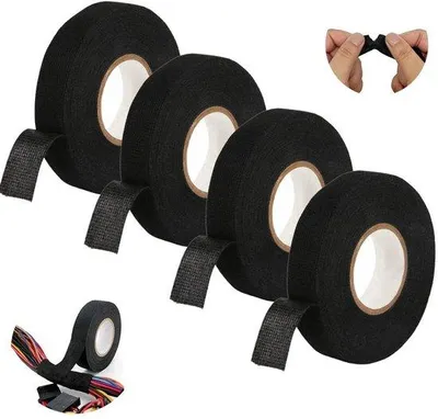 Produktbild von Schwarze Isolierband 19mm x 15m hitzebestendig
