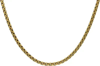 Produktbild von Kette Venezianer Damen Edelstahl Gold plattiert JL45-05-0119 JuwelmaLux 50 cm