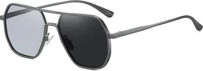 Image de Lunettes pour hommes or moins 200 dioptries correction myopie ST324A