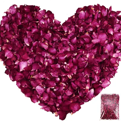 Getrocknete Rosenblätter 150 g – natürliches Hochzeitskonfetti