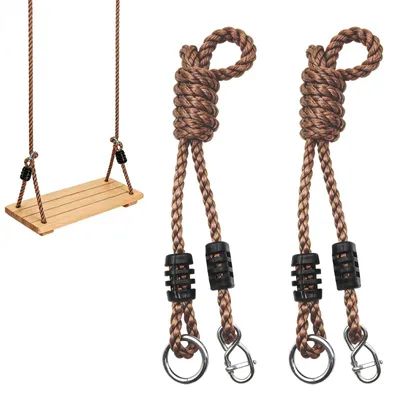 Produktbild von Verstellbares Aufhängeseil für Schaukeln, 2 Meter, Tragfähigkeit 200 kg
