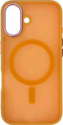 Produktbild von Magnetische Sammlung Magsafe Fall für Iphone 16 Pro Max - Orange