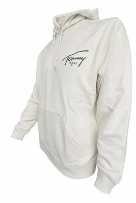 Produktbild von Tommy Hilfiger Hoodie Creme Gr. L Sweatshirt Regular Fit DM0DM19229