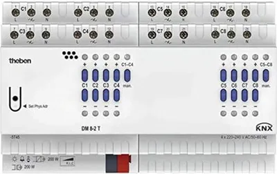 Produktbild von THEBEN Dimmaktor KNX 1-1600W REG 4TE