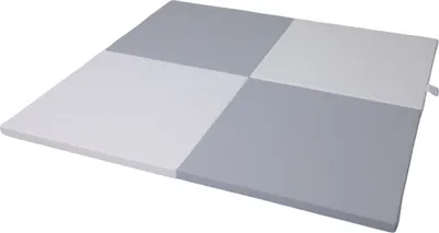Image de Matelas de gymnastique Satellite 150x150 cm blanc-gris