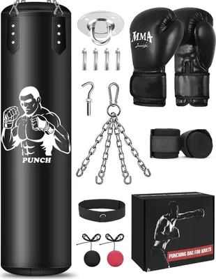 Obrázok produktu pre NZQXJXZ Stojace boxovacie vrece pre dospelých 180 cm voľne stojace boxovacie vrece MMA Muay Thai Training stojace boxovacie vrece