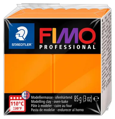 Produktbild von Staedtler FIMO 8004-004, Knetmasse, Orange, 1 Stück(e), 1 Farben, 110 °C, 30 min